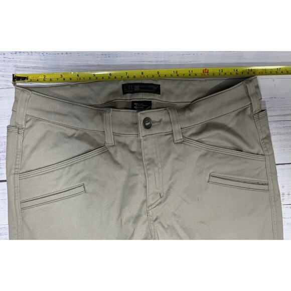 511 Tactical Wildcat Pants Women's Size 8 Long Khaki Zip Ankle Utility Stretch - Picture 8 of 10